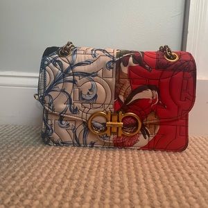 Ferragamo Quilted Gancini Flap Bag